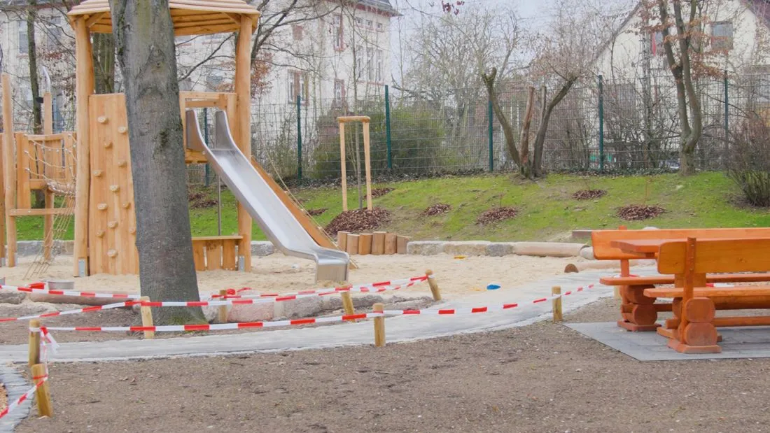 Neues Außengelände für die Kinderburg Großauheim